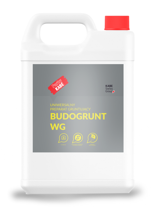 White container with a gray label featuring text and logos on a white background