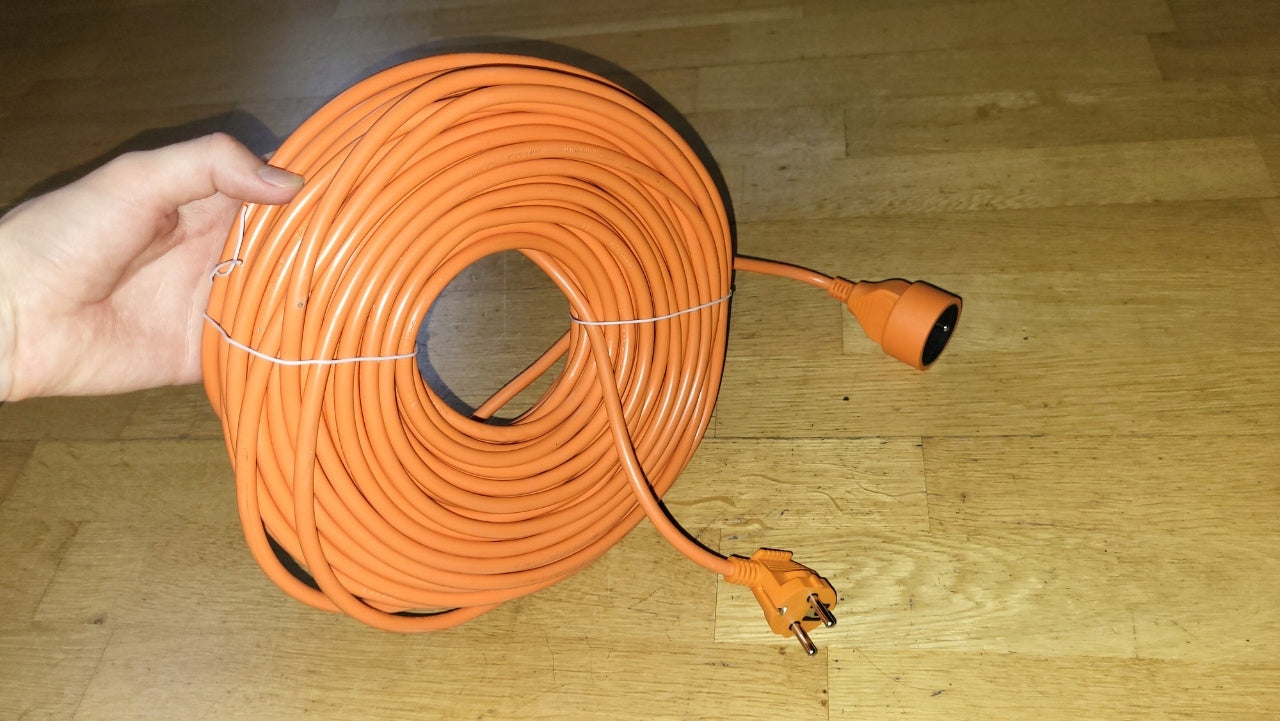 Kabeltromle 50m 3x2,5mm IP44 Metal – 4 Udtag, Type E